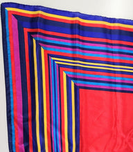 Load image into Gallery viewer, Women&#39;s Vibrant Red Silk Scarf
