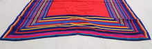 Load image into Gallery viewer, Women&#39;s Vibrant Red Silk Scarf
