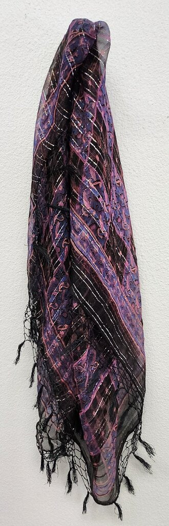 Multicolor Rayon Women's Scarf
