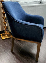 Load image into Gallery viewer, Blue Arden Upholstered Armchair
