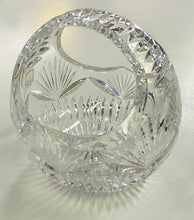 Load image into Gallery viewer, Fifth Avenue Crystal Hand Cut Basket Vase
