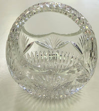 Load image into Gallery viewer, Fifth Avenue Crystal Hand Cut Basket Vase
