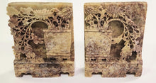Load image into Gallery viewer, Carved Asian Soapstone Bookends
