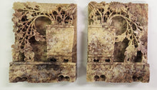 Load image into Gallery viewer, Carved Asian Soapstone Bookends
