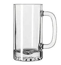Load image into Gallery viewer, NEW Libbey Glass Tankard Starburst Mug 5092
