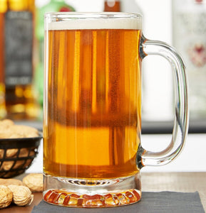 NEW Libbey Glass Tankard Starburst Mug 5092