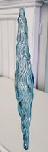 Load image into Gallery viewer, NEW 8.5" Blue Glass Icicle Ornament

