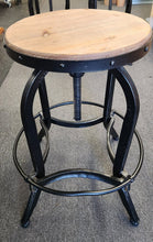 Load image into Gallery viewer, SET 3-Pc Industrial Style Adjustable Stools
