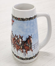 Load image into Gallery viewer, 2009 Budweiser Holiday Stein - A Holiday Tradition with COA &amp; Box
