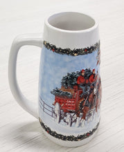 Load image into Gallery viewer, 2009 Budweiser Holiday Stein - A Holiday Tradition with COA &amp; Box
