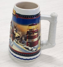 Load image into Gallery viewer, 2002 Budweiser Holiday Stein - Guiding the Way Home
