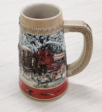 Load image into Gallery viewer, 1987 Budweiser Holiday Stein - Gates at Grant's Farm
