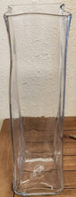 Load image into Gallery viewer, Clear Art Glass Floor Vase
