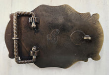 Load image into Gallery viewer, Vintage Brass Armadillo Belt Buckle
