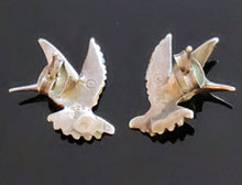 Load image into Gallery viewer, Sterling Silver Hummingbird Earrings 925
