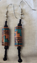 Load image into Gallery viewer, Peruvian Clay &amp; Bead Earrings
