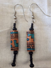 Load image into Gallery viewer, Peruvian Clay &amp; Bead Earrings
