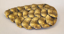 Load image into Gallery viewer, Vintage Gold Tone Layered Leaf Scarf / Dress Clip
