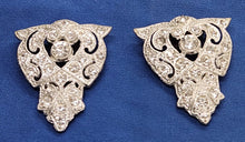 Load image into Gallery viewer, Pair Vintage Rhinestone Shoe Clips
