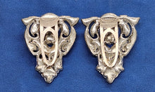 Load image into Gallery viewer, Pair Vintage Rhinestone Shoe Clips
