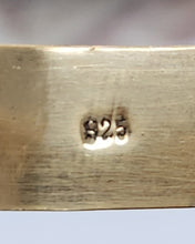 Load image into Gallery viewer, Sterling Silver 925 Gold Vermeil Debossed Bracelet
