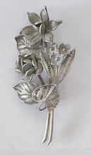 Load image into Gallery viewer, Vintage Silver 800 Filigree Bouquet Brooch
