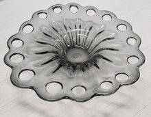 Load image into Gallery viewer, Murano Cristalleria Smoky Gray Art Glass Bowl
