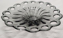 Load image into Gallery viewer, Murano Cristalleria Smoky Gray Art Glass Bowl
