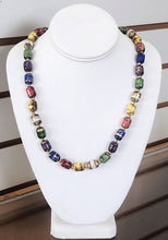 Load image into Gallery viewer, Multicolor Lampwork Beaded Necklace

