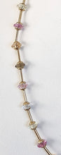Load image into Gallery viewer, Goldtone Multicolor Bead Necklace
