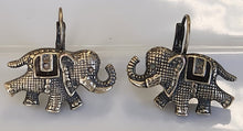 Load image into Gallery viewer, Vintage Elephant Earrings
