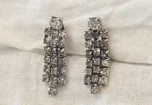 Load image into Gallery viewer, Vintage Rhinestone Earrings
