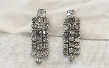 Load image into Gallery viewer, Vintage Rhinestone Earrings
