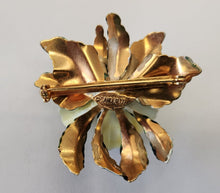 Load image into Gallery viewer, Vintage Sandor Co Enamel Flower Pin
