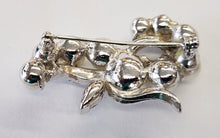 Load image into Gallery viewer, Rhinestone &amp; Faux Pearls Brooch
