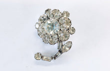 Load image into Gallery viewer, Rhinestone Flower Brooch
