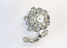 Load image into Gallery viewer, Rhinestone Flower Brooch
