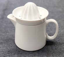 Load image into Gallery viewer, Two-Piece White Ceramic Juicer
