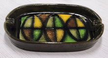 Load image into Gallery viewer, Vintage MCM Glazed Pottery Ashtray - Italy
