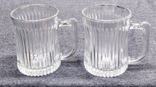 Load image into Gallery viewer, PAIR Royal Crest by Gibson Glass Mugs
