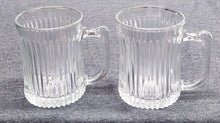 Load image into Gallery viewer, PAIR Royal Crest by Gibson Glass Mugs
