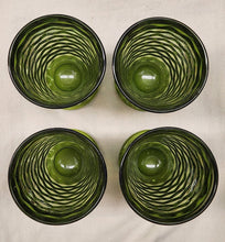 Load image into Gallery viewer, SET 4-Pc Vintage Indiana Glass Whitehall Cubist Footed Iced Tea Glasses
