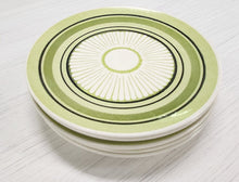 Load image into Gallery viewer, SET 6-Pc Taylor Smith &amp; Taylor Green Span Ironstone Dinner Plates
