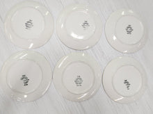 Load image into Gallery viewer, SET 6-Pc Taylor Smith &amp; Taylor Green Span Ironstone Dinner Plates
