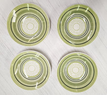 Load image into Gallery viewer, SET 4-Pc Taylor Smith &amp; Taylor Green Span Ironstone Salad Bowls
