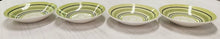 Load image into Gallery viewer, SET 4-Pc Taylor Smith &amp; Taylor Green Span Ironstone Salad Bowls
