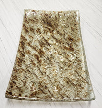 Load image into Gallery viewer, Vintage Textured Art Glass Tray
