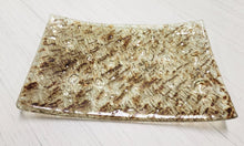Load image into Gallery viewer, Vintage Textured Art Glass Tray
