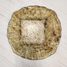 Load image into Gallery viewer, Vintage Textured Flared Art Glass Bowl
