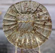 Load image into Gallery viewer, Vintage Textured Flared Art Glass Bowl
